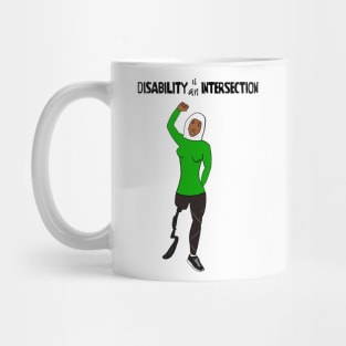 Disability Is An Intersection Amputee Mug